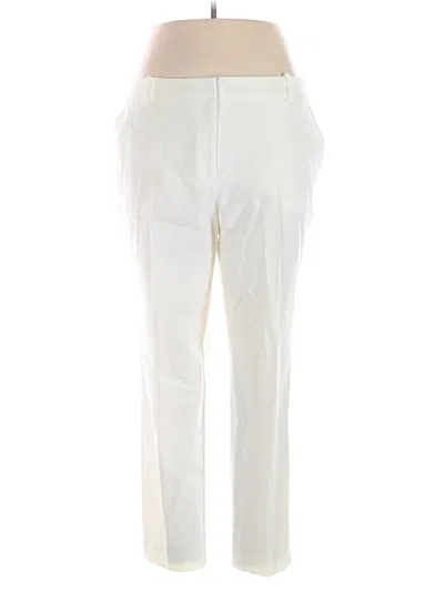 Pre-owned Alfani Dress Pants In White