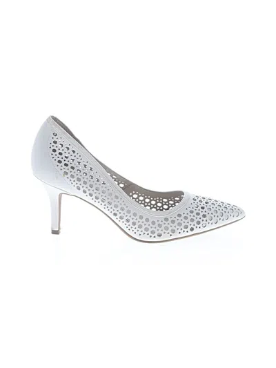 Pre-owned Alfani Flats In White