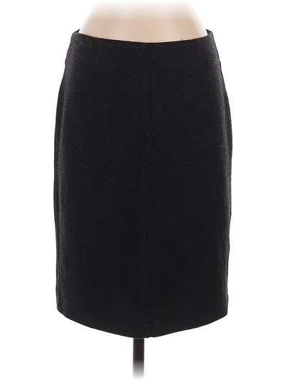 Pre-owned Alfani Formal Skirt In Black
