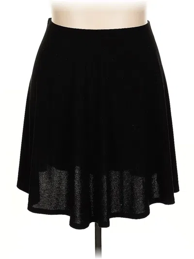 Pre-owned Alfani Formal Skirt In Black