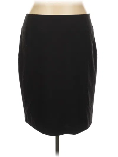 Pre-owned Alfani Formal Skirt In Black