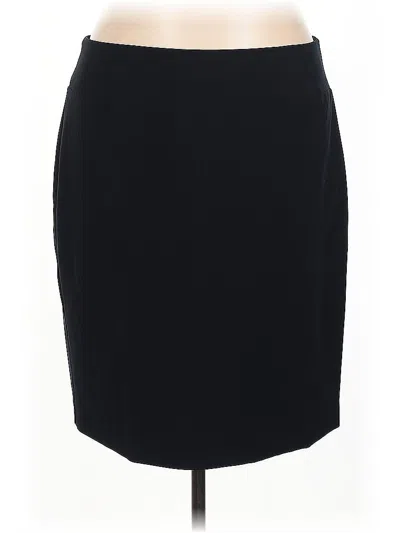 Pre-owned Alfani Formal Skirt In Black