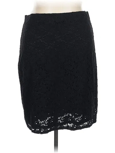 Pre-owned Alfani Formal Skirt In Black