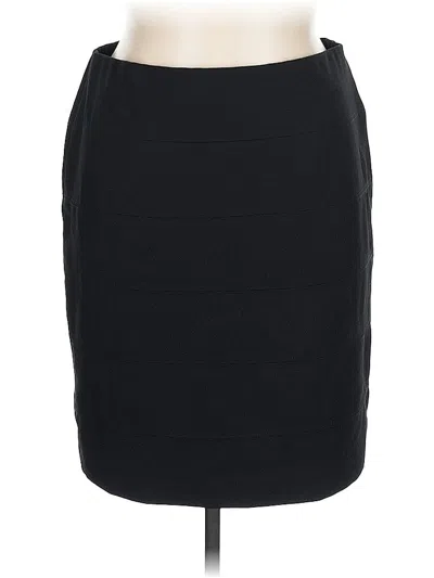 Pre-owned Alfani Formal Skirt In Black