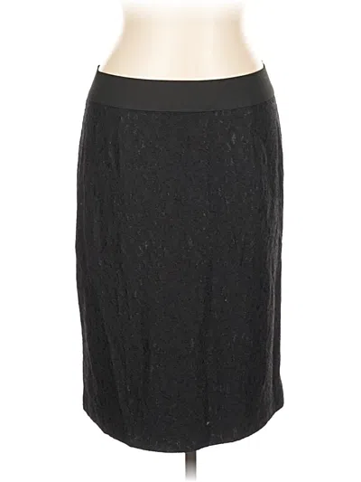 Pre-owned Alfani Formal Skirt In Black