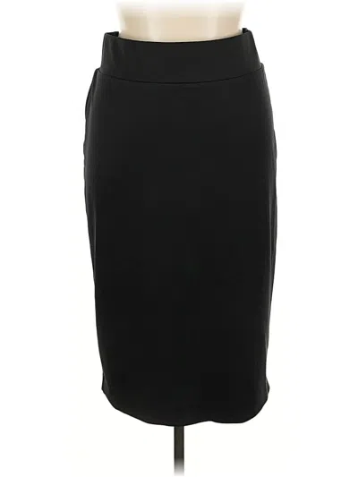 Pre-owned Alfani Formal Skirt In Black