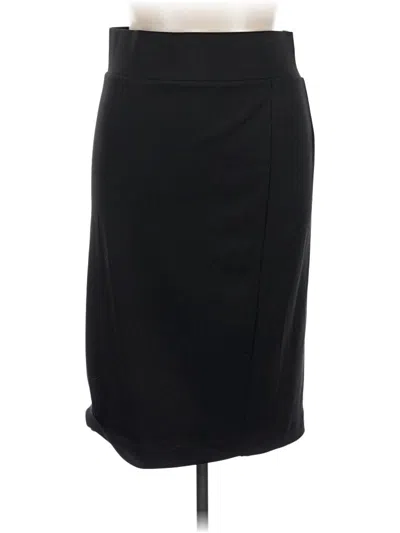 Pre-owned Alfani Formal Skirt In Black