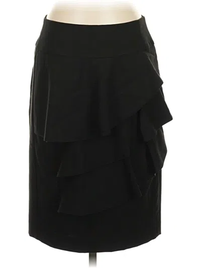 Pre-owned Alfani Formal Skirt In Black