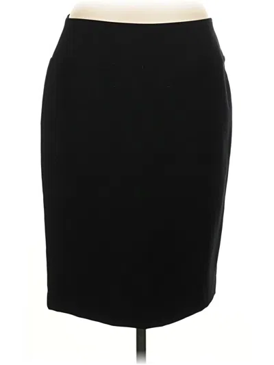Pre-owned Alfani Formal Skirt In Black