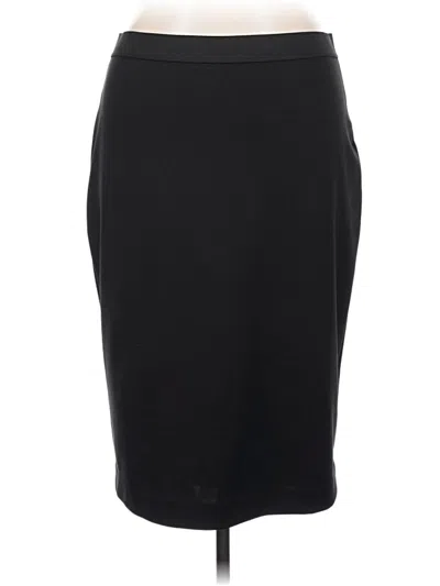 Pre-owned Alfani Formal Skirt In Black