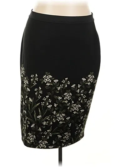 Pre-owned Alfani Formal Skirt In Black
