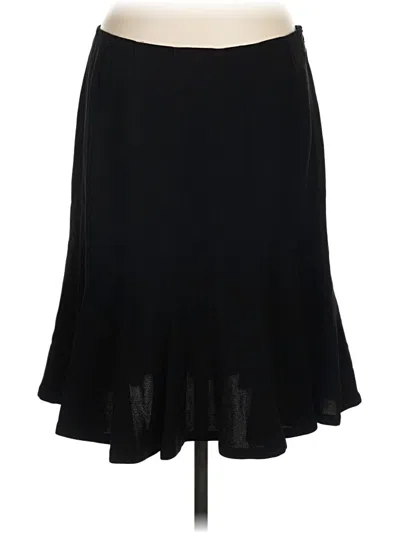 Pre-owned Alfani Formal Skirt In Black