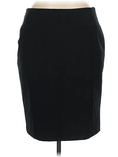 Pre-owned Alfani Formal Skirt In Black