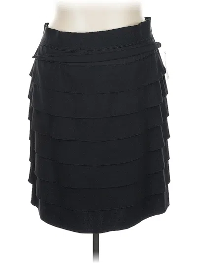 Pre-owned Alfani Formal Skirt In Black