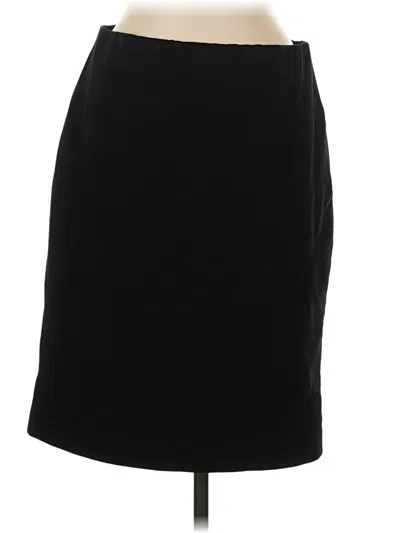 Pre-owned Alfani Formal Skirt In Black