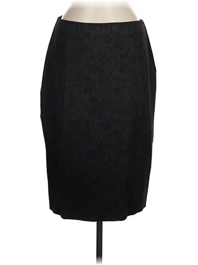 Pre-owned Alfani Formal Skirt In Black