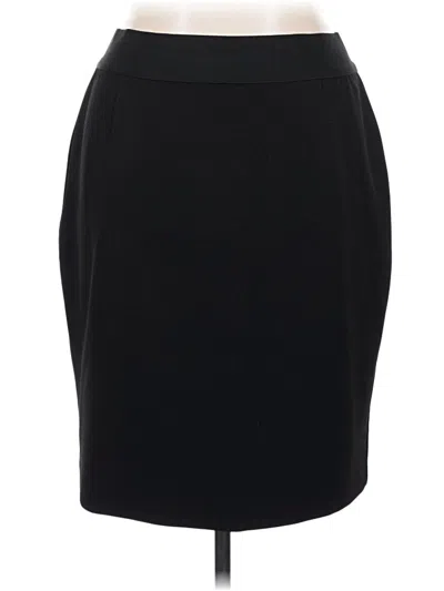 Pre-owned Alfani Formal Skirt In Black