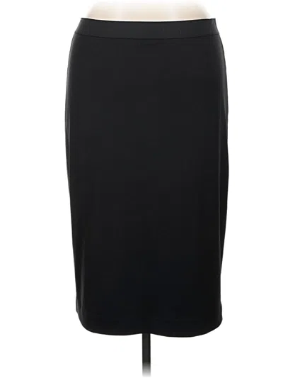Pre-owned Alfani Formal Skirt In Black