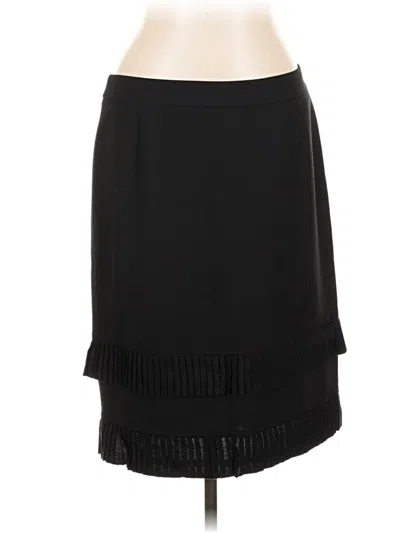 Pre-owned Alfani Formal Skirt In Black