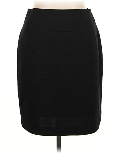Pre-owned Alfani Formal Skirt In Black