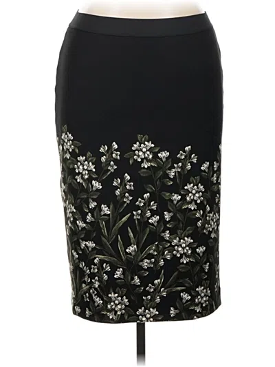 Pre-owned Alfani Formal Skirt In Black