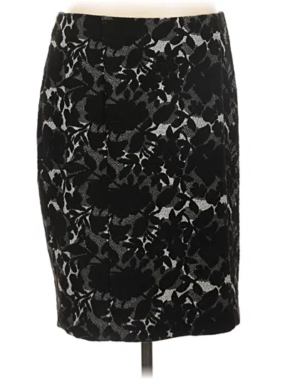 Pre-owned Alfani Formal Skirt In Black