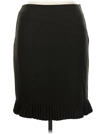 Pre-owned Alfani Formal Skirt In Black