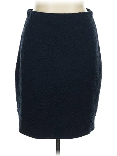 Pre-owned Alfani Formal Skirt In Blue