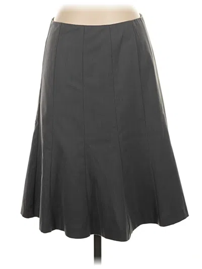 Pre-owned Alfani Formal Skirt In Gray