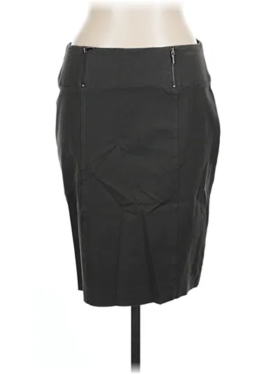 Pre-owned Alfani Formal Skirt In Gray