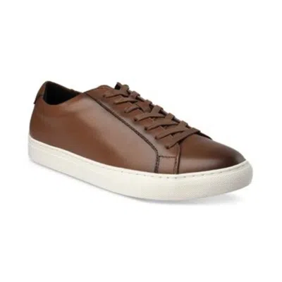 Alfani Grayson 100120988 Sneakers Men's Brown Leather Lace Up Shoes Zpo3749