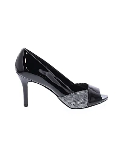 Pre-owned Alfani Heels In Black