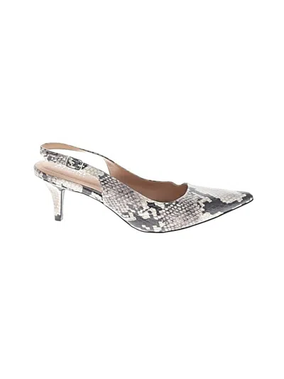 Pre-owned Alfani Heels In Silver