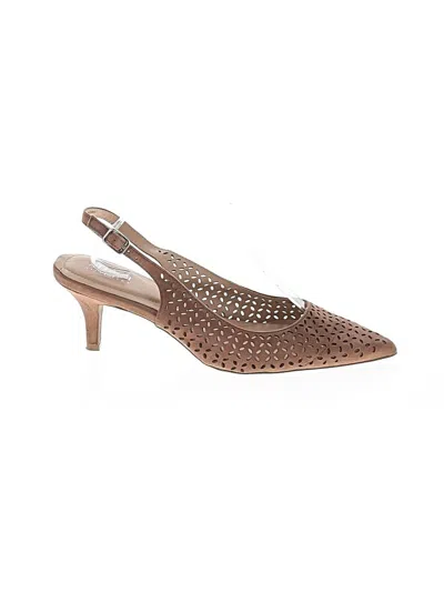 Pre-owned Alfani Heels In Tan