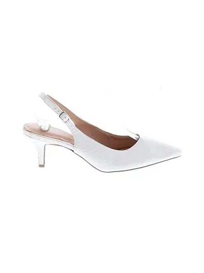 Pre-owned Alfani Heels In White