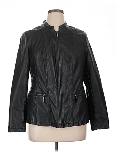Pre-owned Alfani Jacket In Black