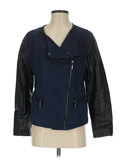 Pre-owned Alfani Jacket In Blue