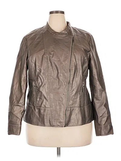 Pre-owned Alfani Jacket In Brown