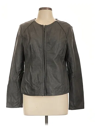 Pre-owned Alfani Jacket In Gray