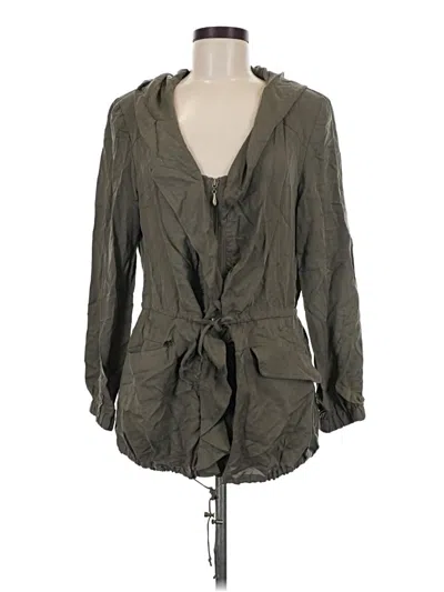 Pre-owned Alfani Jacket In Green