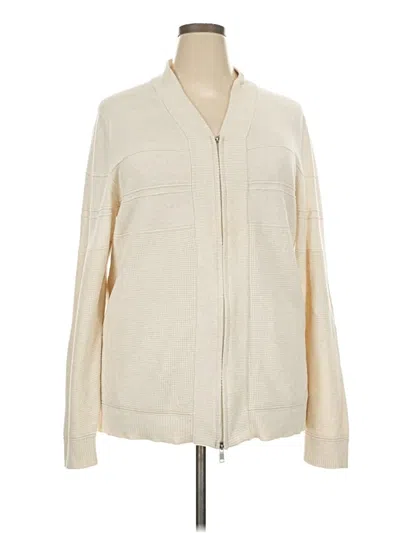 Pre-owned Alfani Jacket In Ivory