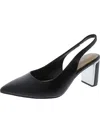 Alfani Janeep Womens Padded Insole Faux Leather Ankle Strap In Multi
