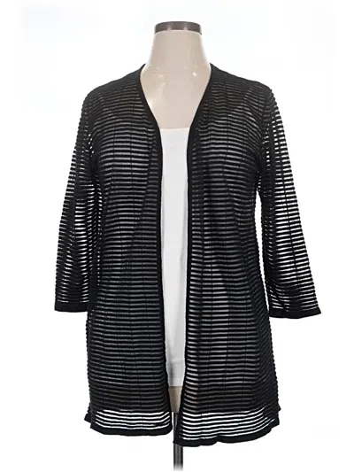 Pre-owned Alfani Kimono In Black