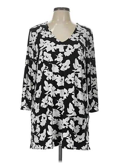 Pre-owned Alfani Kimono In Black