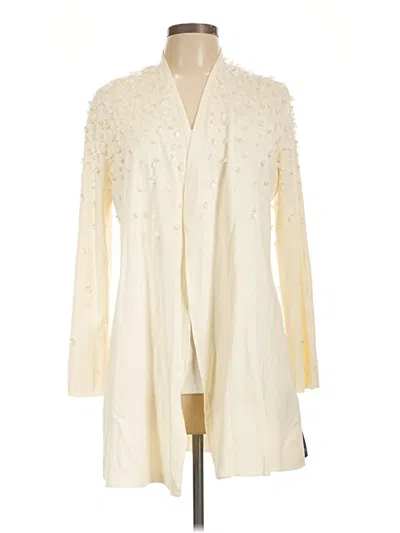 Pre-owned Alfani Kimono In Ivory