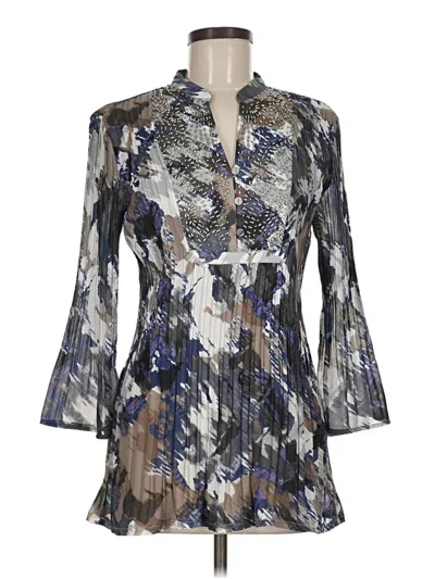 Pre-owned Alfani Kimono In Silver