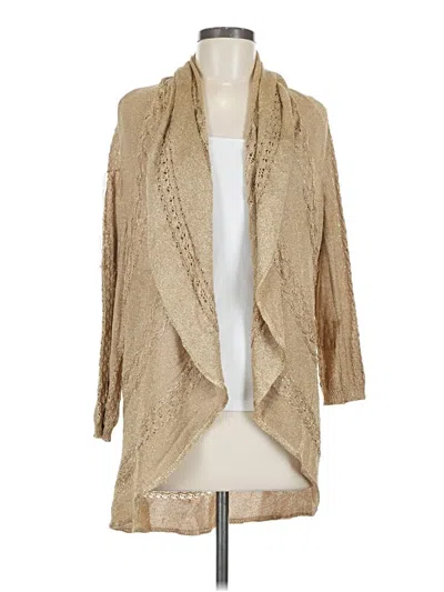 Pre-owned Alfani Kimono In Tan