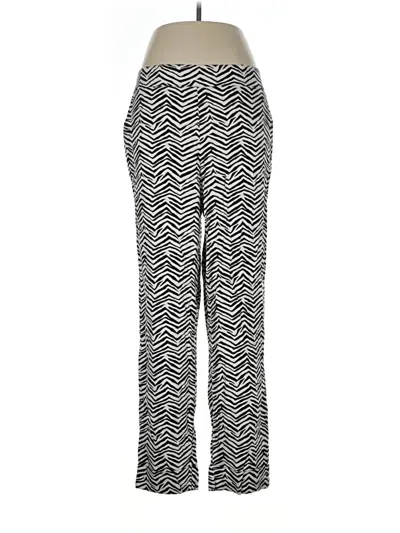 Pre-owned Alfani Linen Pants In Silver