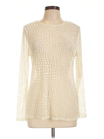 Alfani Long Sleeve T-shirt In Neutral