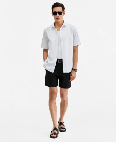 Alfani Men's Alfatech Everyday Shorts, Macy's Exclusive In Black